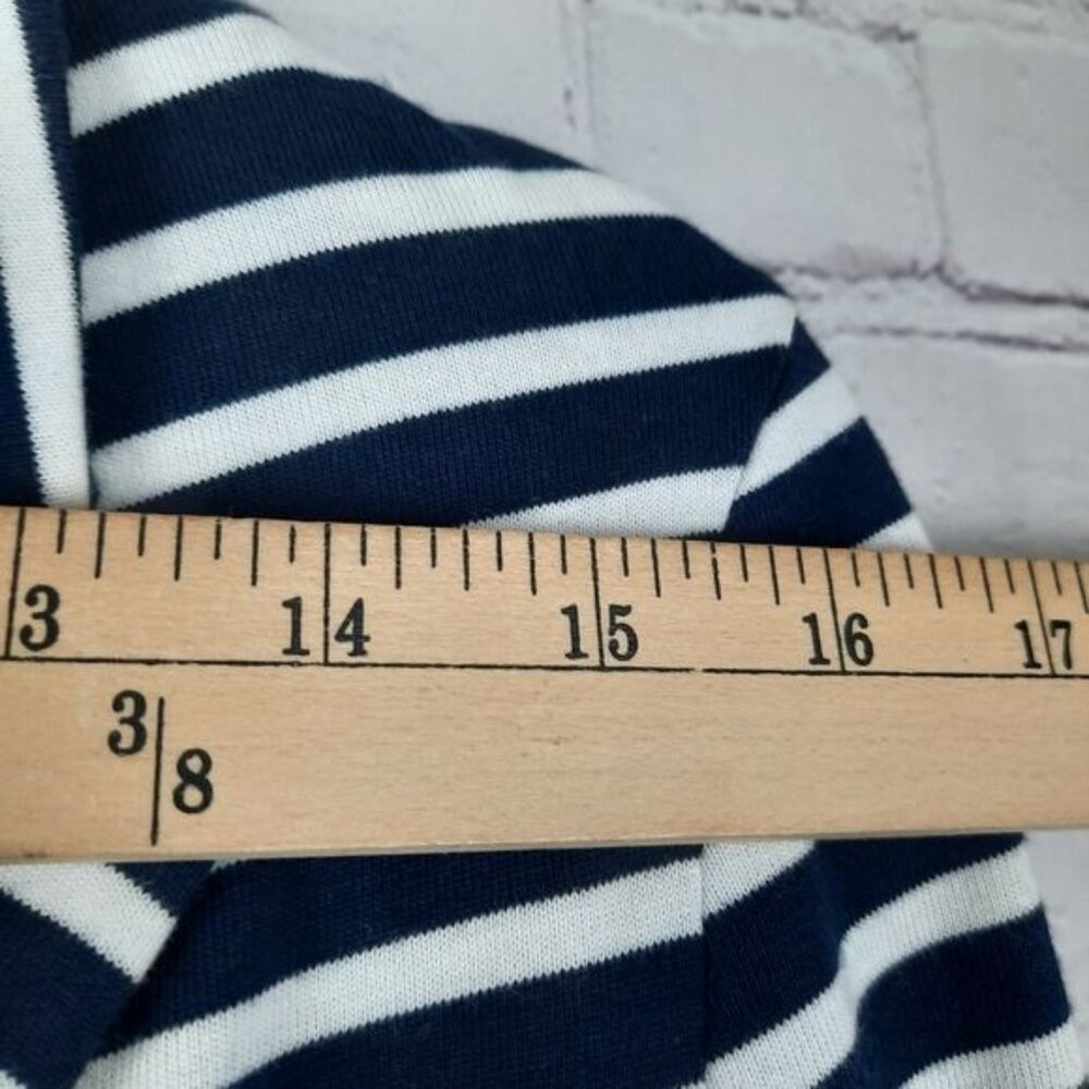 Lauren Ralph Lauren Nautical Stripped Cotton Blazer - Picture 14 of 16